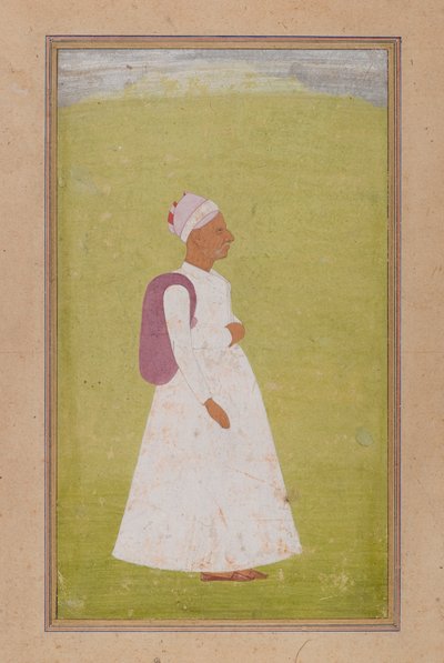 Ein alter Mann, ca. 1730 von Indian School